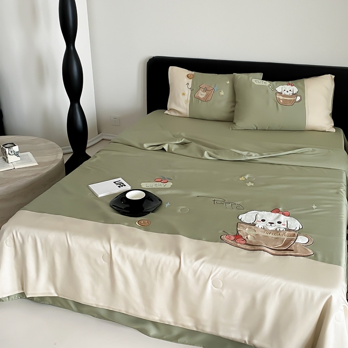 91家纺网 家纺一手货源 找家纺 （总）优然居家纺 2024新款儿童天丝夏被系列