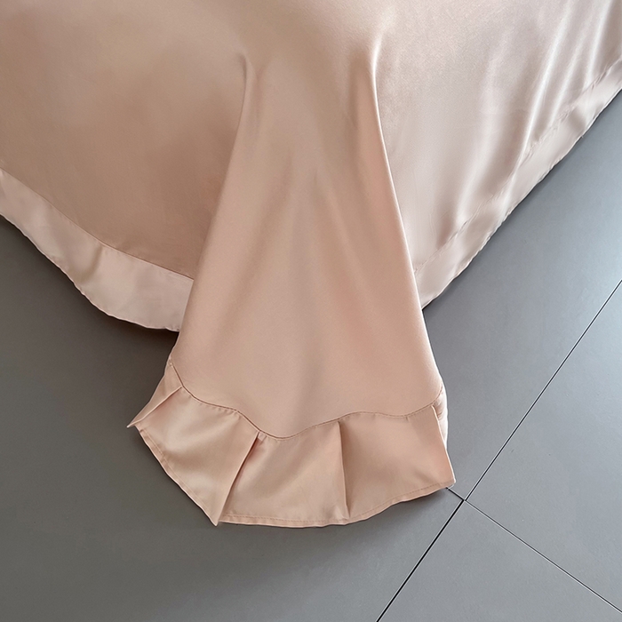 91家纺网 家纺一手货源 找家纺 艾迪尚家纺 2025新款柔丝茸磨毛印花纽扣款单床单 春之语