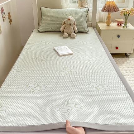 91家纺网 家纺一手货源 找家纺 （总）家喜爱 2025新款冰丝提花凉豆豆席子凉席