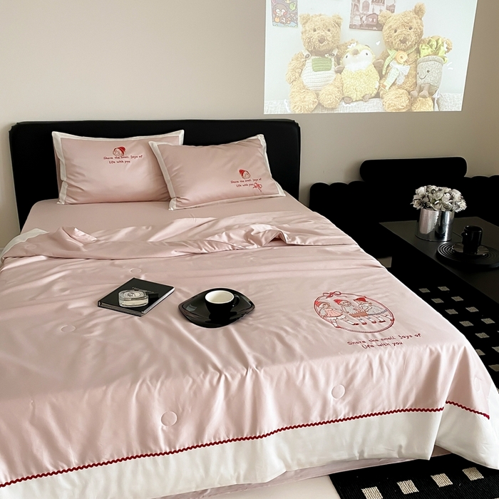 91家纺网 家纺一手货源 找家纺 优然居家纺 2024新款儿童天丝夏被系列 小红帽