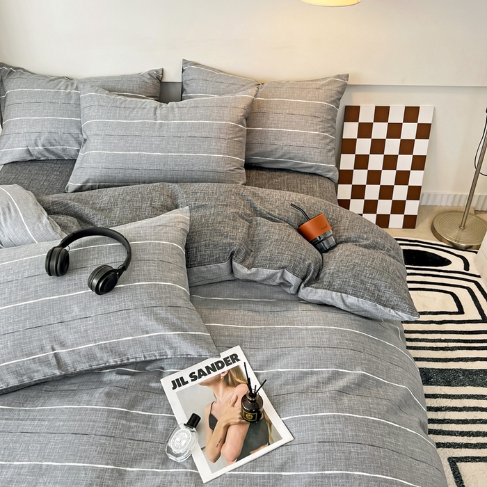 91家纺网 家纺一手货源 找家纺 西引力 2024新款全棉印花单被套 布鲁斯