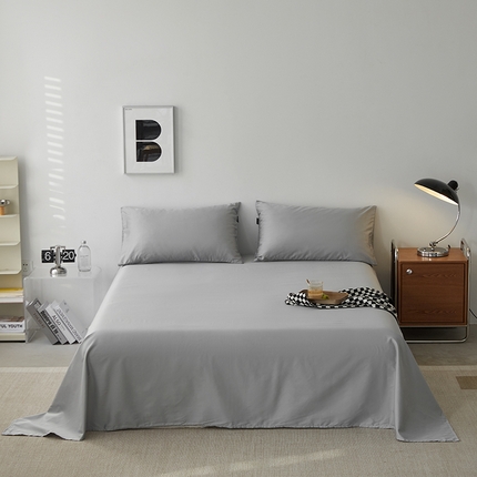 91家纺网 家纺一手货源 找家纺 （总）安莱生活 2024新款100s全棉贡缎单床单