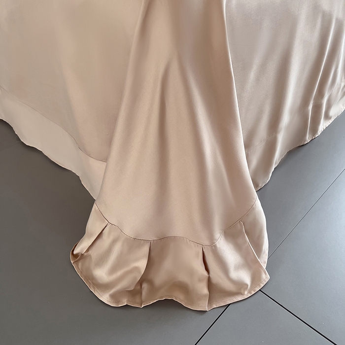 91家纺网 家纺一手货源 找家纺 艾迪尚家纺 2025新款柔丝茸磨毛印花纽扣款单床单 雾岛-米