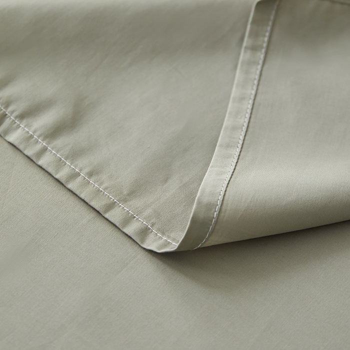 91家纺网 家纺一手货源 找家纺 安莱生活 2024新款100s全棉贡缎单床单 木果