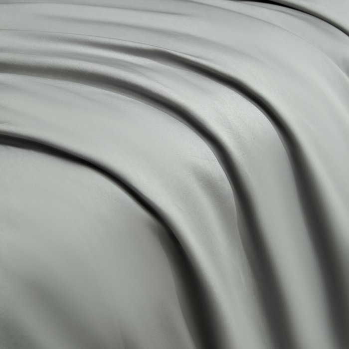 91家纺网 家纺一手货源 找家纺 安莱生活 2024新款100s全棉贡缎四件套 红灰