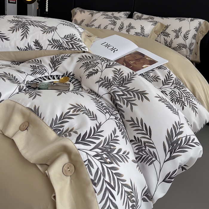 91家纺网 家纺一手货源 找家纺 艾迪尚家纺 2025新款柔丝茸磨毛印花纽扣款单被套 海莉