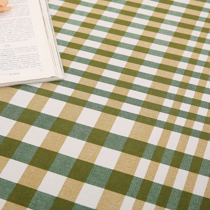 91家纺网 家纺一手货源 找家纺 伊而梦蚊帐 2025新款原棉老粗布床单系列 格梦-绿