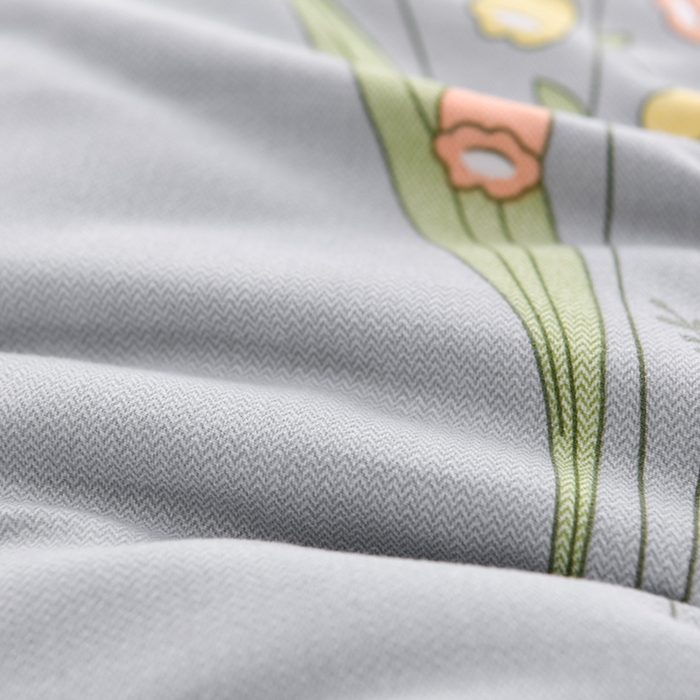 91家纺网 家纺一手货源 找家纺 富威堡家纺 2025新款双层纱棉花床垫 盛夏光年