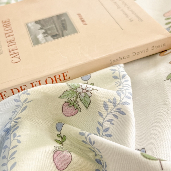 91家纺网 家纺一手货源 找家纺 绵庭家纺 2024新款全棉印花套件系列四件套 可芮朵