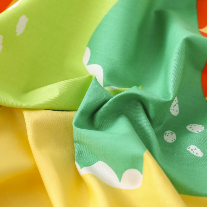 91家纺网 家纺一手货源 找家纺 鱼宝 2025新款全棉幼儿园套件 恐龙兄弟黄