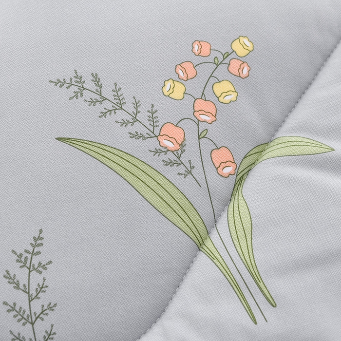 91家纺网 家纺一手货源 找家纺 富威堡家纺 2025新款双层纱棉花床垫 盛夏光年