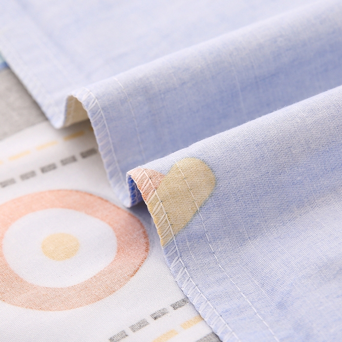 91家纺网 家纺一手货源 找家纺 鱼宝 2025新款全棉幼儿园套件 开心挖机