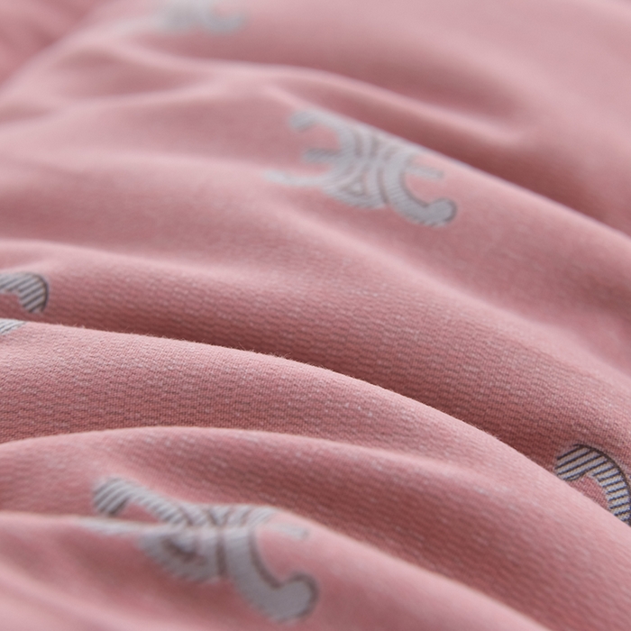 91家纺网 家纺一手货源 找家纺 富威堡家纺 2025新款双层纱棉花床垫 莫奈