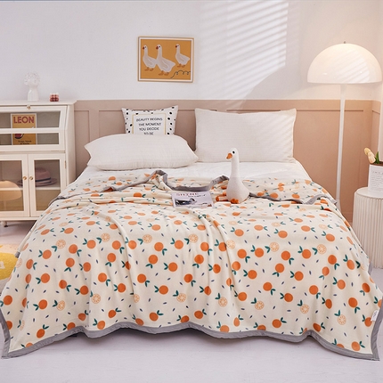 91家纺网 家纺一手货源 找家纺 （总）2025新款印花纯色雪貂绒盖毯毛毯