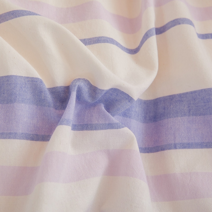 91家纺网 家纺一手货源 找家纺 吾诺家居 2024学生季新款全棉学生宿舍三件套六件套组合系列 拉斐尔紫