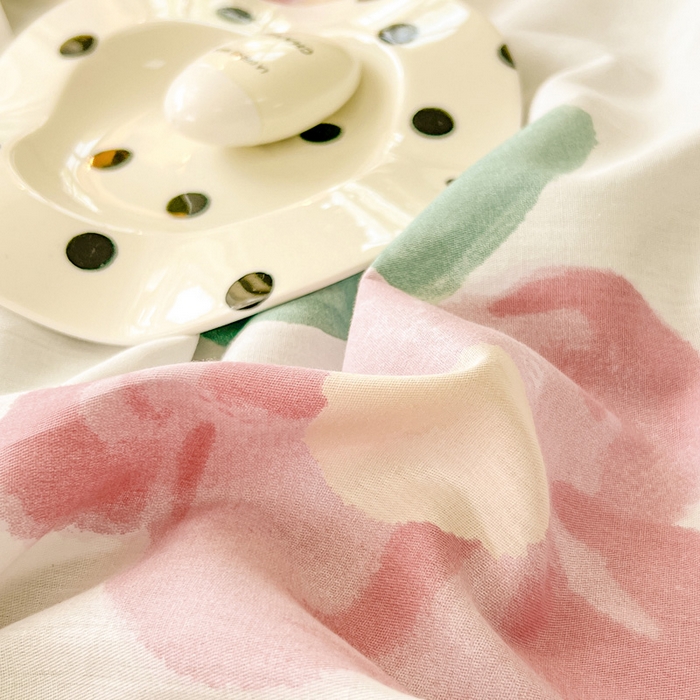 91家纺网 家纺一手货源 找家纺 绵庭家纺 2024新款全棉印花套件系列四件套 思柔