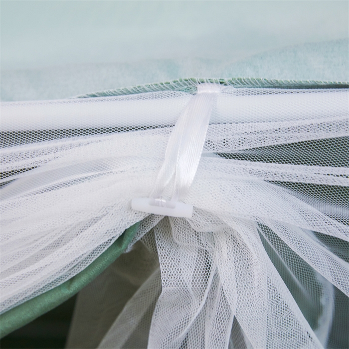 91家纺网 家纺一手货源 找家纺 迪凡保罗蚊帐 2025新款2415纳米环保加厚强遮光小清新学生蚊帐（自带靠墙帘） 欢乐小狗