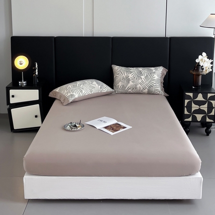 91家纺网 家纺一手货源 找家纺 （总）艾迪尚家纺 2025新款柔丝茸磨毛印花纽扣款单床笠