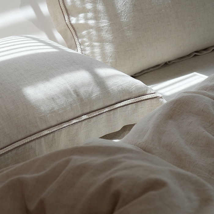 91家纺网 家纺一手货源 找家纺 2024新款天丝麻工艺款四件套-麦穗 麦穗麻本