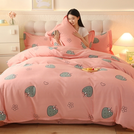 91家纺网 家纺一手货源 找家纺 （总）磨毛世家家纺 2025四件套加厚套件