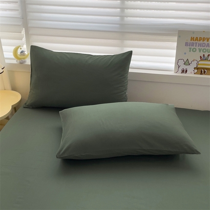 91家纺网 家纺一手货源 找家纺 （总）名兮家居 2024新款全棉纯色枕套
