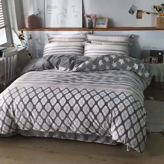 91家纺网 家纺一手货源 找家纺 （总）磨毛世家家纺 2025高克重防静电水晶绒雕花绒四件套宝宝绒