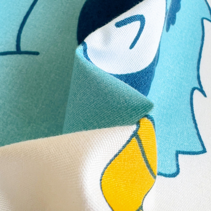 91家纺网 家纺一手货源 找家纺 楠沐家纺  2025新款印花亲肤芦荟棉水洗棉床单系列-床单(第二批) 怪兽大学