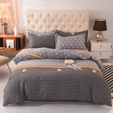 91家纺网 家纺一手货源 找家纺 （总）磨毛世家家纺 2025四件套加厚套件