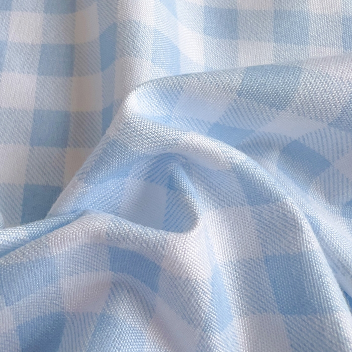 91家纺网 家纺一手货源 找家纺 楠沐家纺  2025新款印花亲肤芦荟棉水洗棉床单系列-床单(第二批) 心动蓝