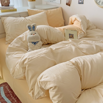 91家纺网 家纺一手货源 找家纺 （总）卡迪熊家纺 2024新款亲肤水洗m学生四件套