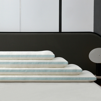 （总）织布人 2024新款枕芯云柔双人枕护颈枕长枕头夫妻情侣亲子枕长枕芯