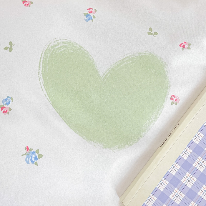 91家纺网 家纺一手货源 找家纺 楠沐家纺 （套件）2025新款亲肤芦荟棉美棉磨毛印花四件套(第二批) 爱心满满