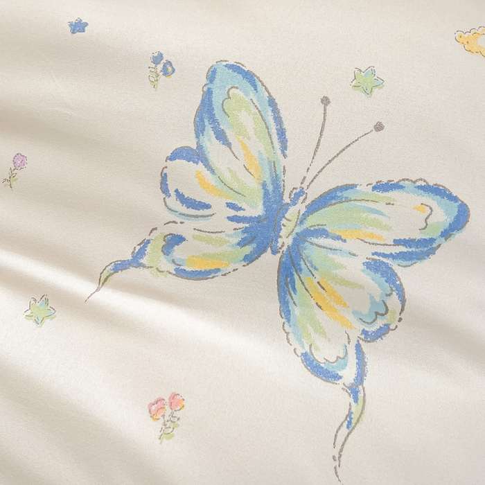 91家纺网 家纺一手货源 找家纺 楠沐家纺 2025年新款亲肤水洗棉芦荟棉磨毛单被套（第二批） 蝶舞仙子