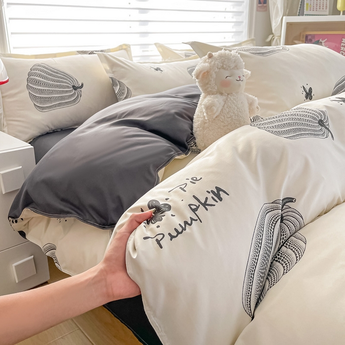 91家纺网 家纺一手货源 找家纺 楠沐家纺 2025年新款亲肤水洗棉芦荟棉磨毛单被套（第二批） 南得遇见