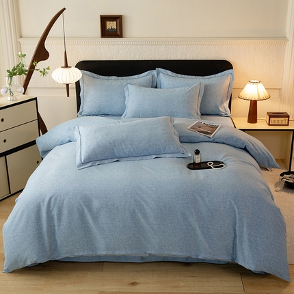 91家纺网 家纺一手货源 找家纺 （总）磨毛世家家纺 2025铂金加厚四件套加厚单品可售