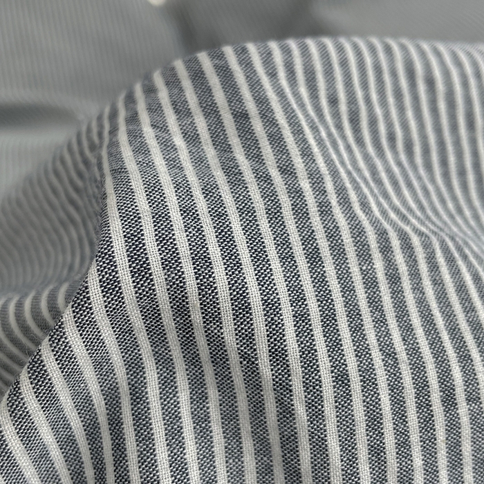 91家纺网 家纺一手货源 找家纺 2024新款A类全棉纯棉纯色双拼色织水洗棉四件套 深灰密条