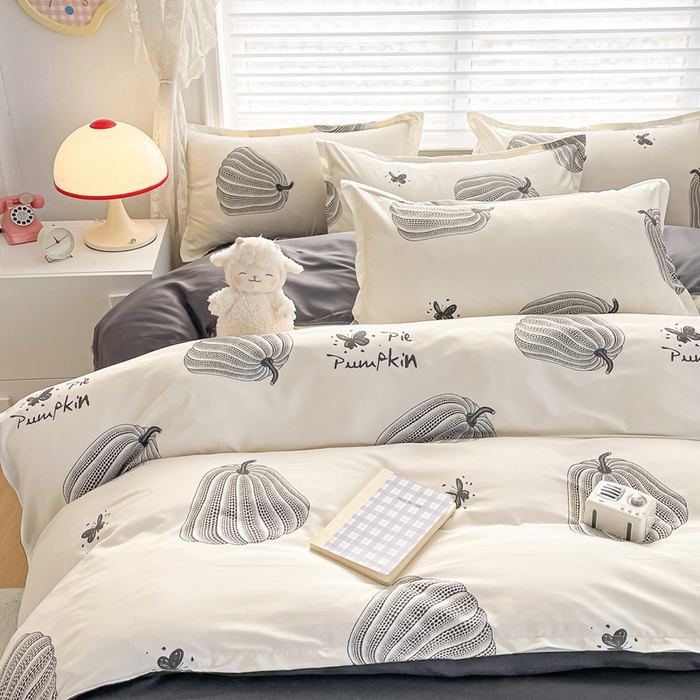 91家纺网 家纺一手货源 找家纺 楠沐家纺 （套件）2025新款亲肤芦荟棉美棉磨毛印花四件套(第二批) 南得遇见