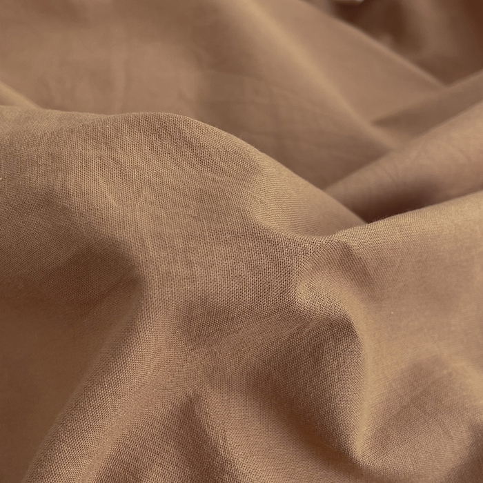 91家纺网 家纺一手货源 找家纺 2024新款A类全棉纯棉纯色双拼色织水洗棉四件套 南瓜拼卡其