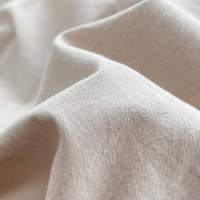 91家纺网 家纺一手货源 找家纺 2024新款A类全棉纯棉纯色双拼色织水洗棉四件套 卡其混搭小灰格