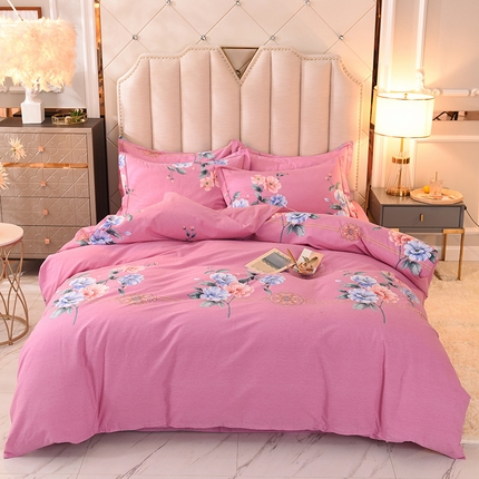 91家纺网 家纺一手货源 找家纺 （总）磨毛世家家纺 2025铂金加厚四件套加厚单品可售