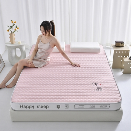 91家纺网 家纺一手货源 找家纺 （总）顺发床垫 2025新款华夫格天然乳胶床垫 记忆海绵床垫