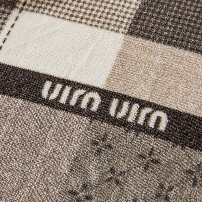 91家纺网 家纺一手货源 找家纺 董韵家纺 2025新款高克重全消光牛奶绒法莱绒金貂绒印花单品被套床裙四件套（提供买家秀） 方格灰