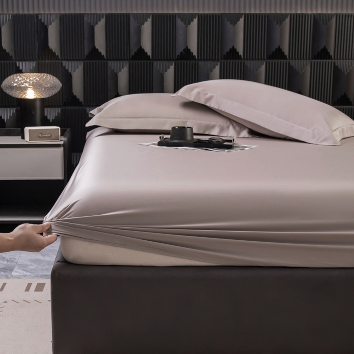 91家纺网 家纺一手货源 找家纺 （总）好阁家纺 2024新款进口LF级60S莱赛尔莱赛尔床笠两件套三件套