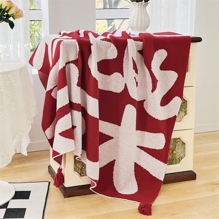 91家纺网 家纺一手货源 找家纺 （总）栩裕纺织 2024新款针织提花盖毯發系列（可定制）