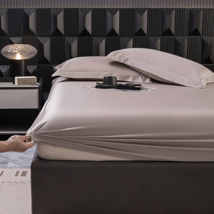 91家纺网 家纺一手货源 找家纺 （总）好阁家纺 2024新款进口LF级60S莱赛尔莱赛尔床笠两件套三件套