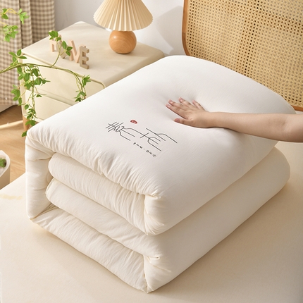 91家纺网 家纺一手货源 找家纺 （总）锦鹭被业 2025新款里外全棉印花棉花夏被纯棉夏凉被空调被棉花被