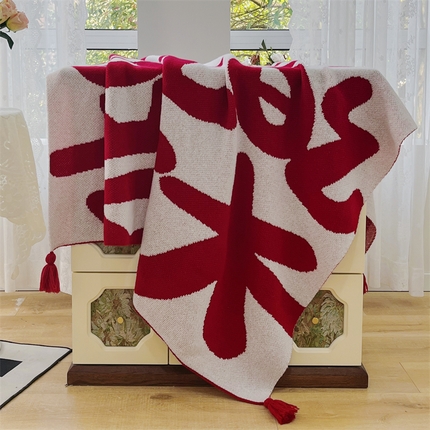 91家纺网 家纺一手货源 找家纺 （总）栩裕纺织 2024新款针织提花盖毯發系列（可定制）