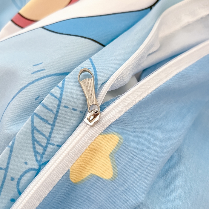 91家纺网 家纺一手货源 找家纺 博雅 2024新款宇航员系列全棉四件套（专版花型） 环游太空