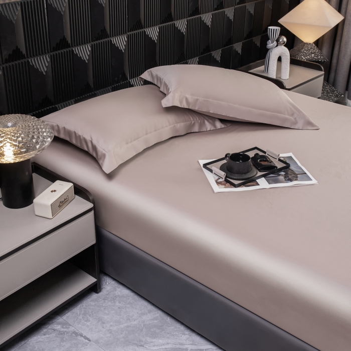 91家纺网 家纺一手货源 找家纺 （总）好阁家纺 2024新款进口LF级60S莱赛尔莱赛尔床笠两件套三件套