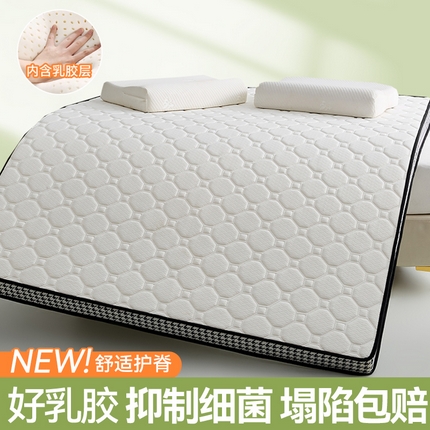 91家纺网 家纺一手货源 找家纺 （总）布卢姆床垫 2025新款千鸟格成人立体床垫---千鸟格